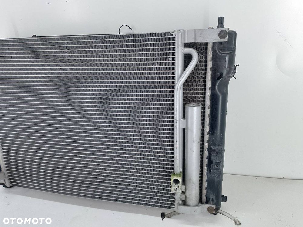 ZESTAW CHŁODNIC WODA KLIMA WENTYLATOR CHEVROLET AVEO T250 96942171 1.4 16V - 4