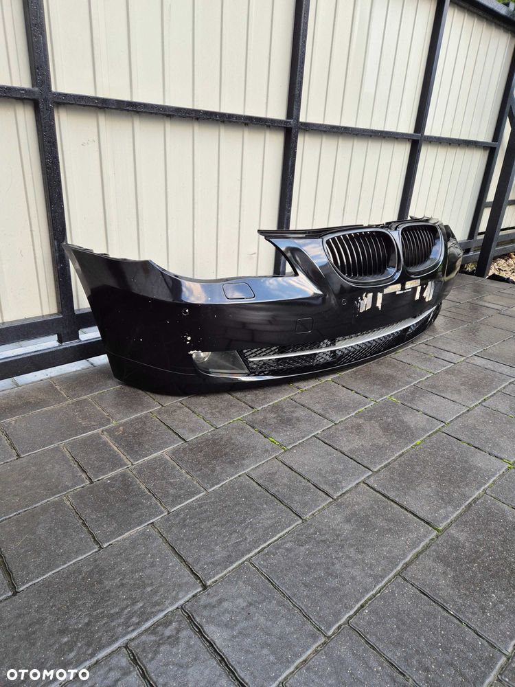 Zderzak przód przedni BMW serii 5 e60 e61 rok 07 kod lak 475/9 spryski pdcx4 - 2