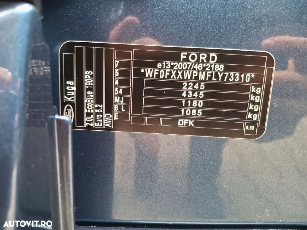 Ford Kuga 2.0 EcoBlue A8 AWD ST Line - 26