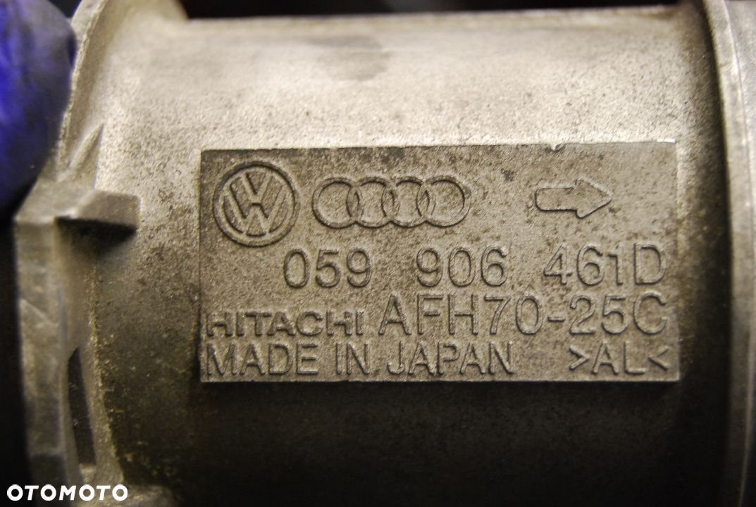 PRZEPŁYWOMIERZ 059906461M AUDI A4 B6 B7 2.5 TDI A6 C5 059906461D 059906461G - 8