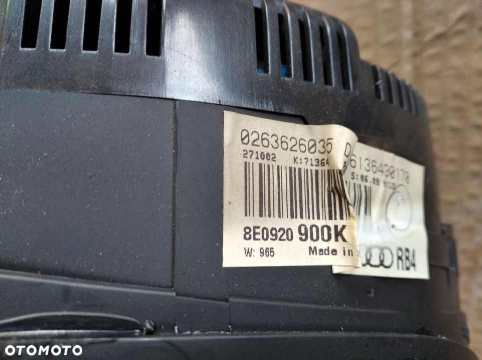 Audi A4 B6 B7 1.9 2.0  2.5 TDI zegar licznik 8E0920900K 8E0920900G - 7