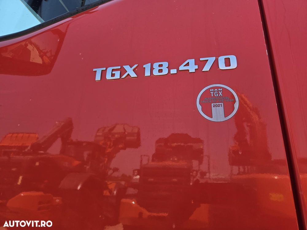 MAN TGX 18.470 4x2, 2021, 391.680km, cutie AUTOMATA+INTARDER 6 trepte, KIT BASCULARE, Aer cond STATIONARE, FRIGIDER, jante Aluminiu, Anv 90% ok, rez motorina 600l aluminiu, rulat in GERMANIA, Carte Idenitate RAR, posibil leasing 4 ani-PROMOTIE 41.900 EUR - 12