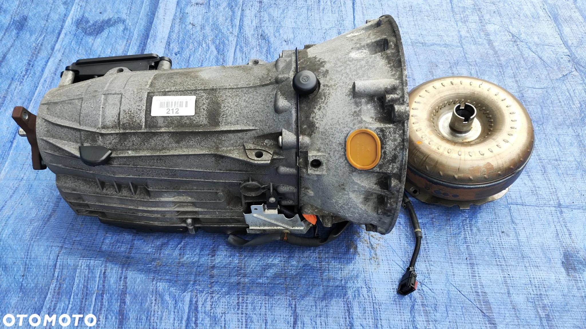 SKRZYNIA BIEGÓW AUTOMAT 2122707503 2122705204 722908 SPRZEĘGŁO HYDROKINETYCZNE KONWERTER 2220241AL3 2222500102 MODUŁ STEROWNIK SKRZYNI DSM A0002701852 MERCEDES W212 W204 CLS W208 W207 2.2 CDI OM651 - 3