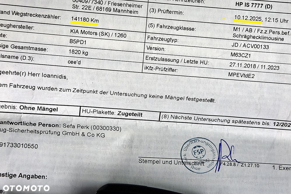 Kia Ceed 1.6 GDI L Business Line - 39