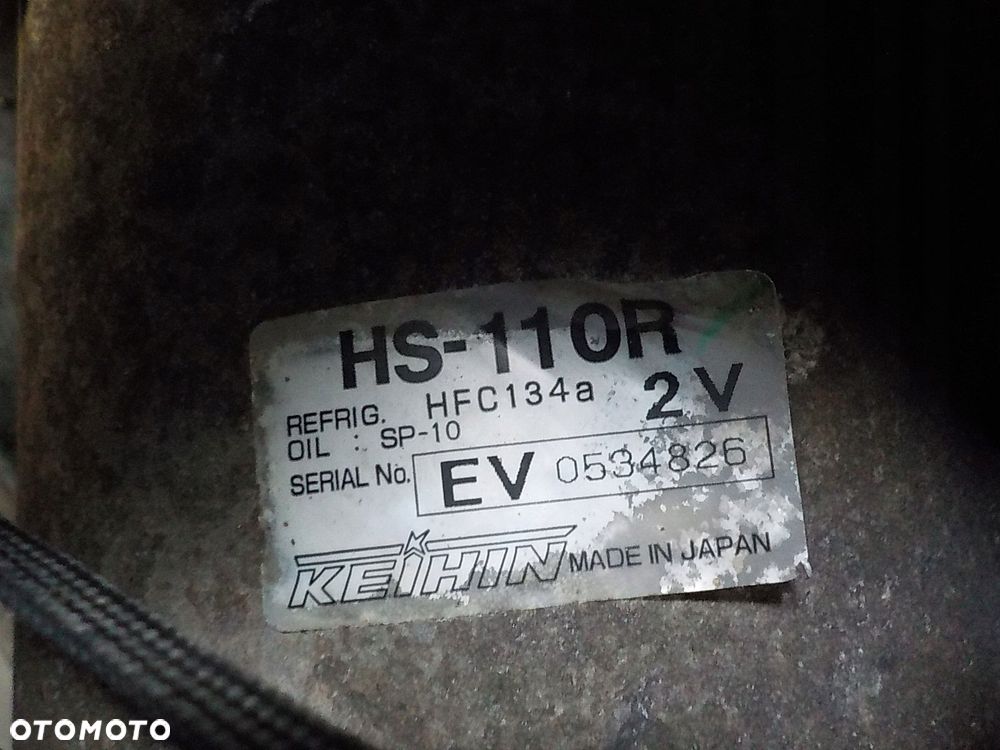 HONDA CR-V II SPRĘŻARKA POMPA KLIMATYZACJI HS-110R - 2