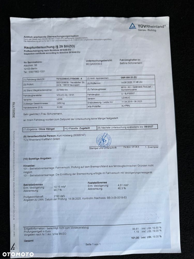 Volvo XC 60 D4 AWD Geartronic Momentum - 36