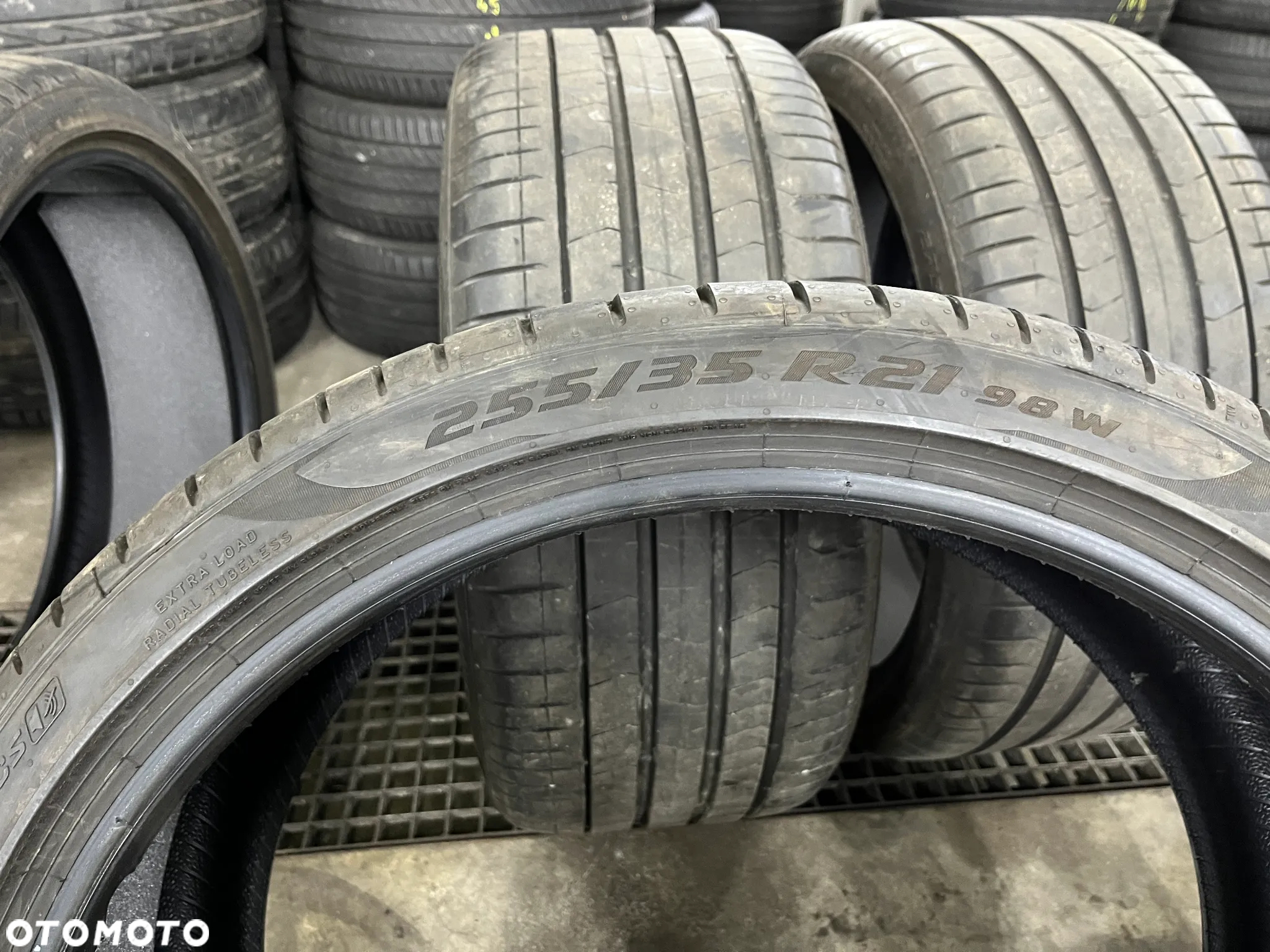 4x Opony Letnie 2x 255/35R21 2x 275/35R21 PIRELLI PZERO ELECT T1 PNCS K1 22r Promocja!! Cena za 4szt - 10