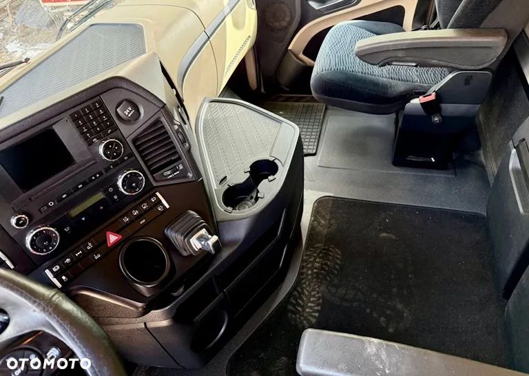 Mercedes-Benz ACTROS 2545 BIGSPACE 6x2 AUTOMAT RETARDER OŚ PODNOSZONA 2xALUTANK KLIMA LODÓWKA FIRANKA DŁ:7.70m NOWA PLANDEKA + TANDEM SCHWARZMULLER FIRANKA DŁ:7.70m NOWA PLANDEKA OSIE BPW ZESTAW PRZESTRZENNY 120m3 2015r EURO 6 IGŁA - 13