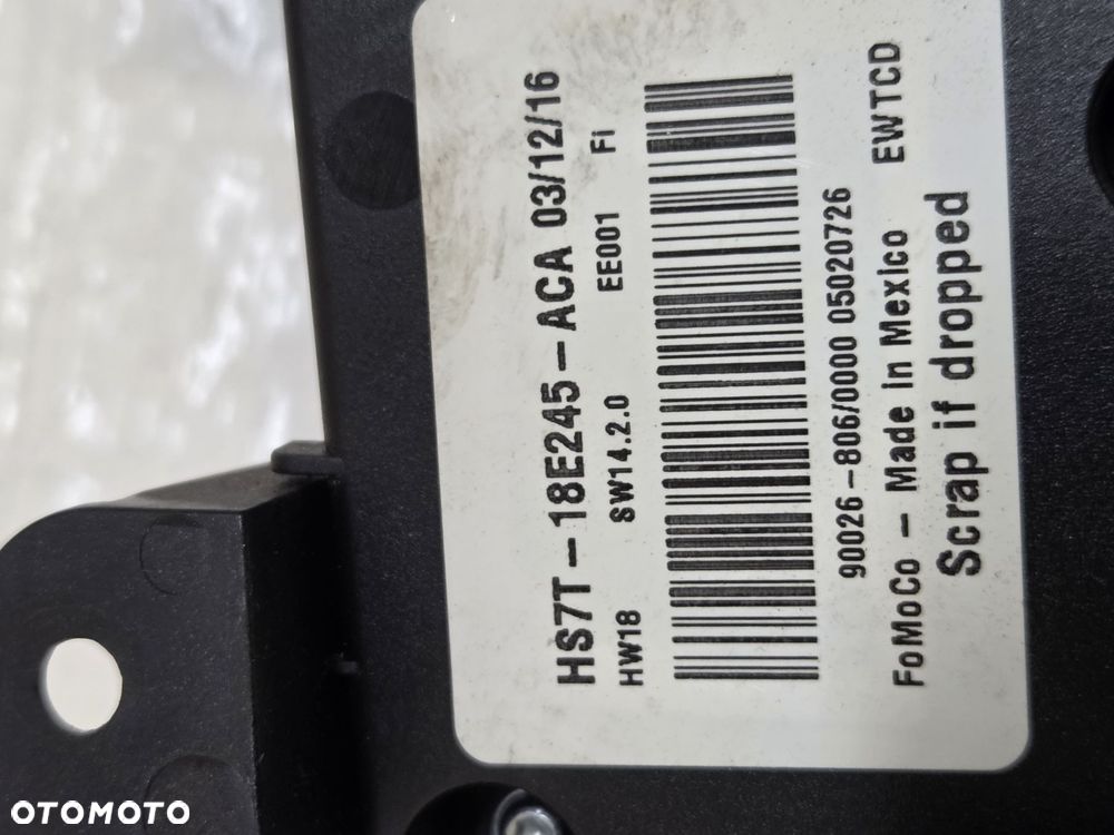 Ford Mondeo mk5 Ramka panel radia przełącznik nawiewu HS7T-18E245-ACA - 13