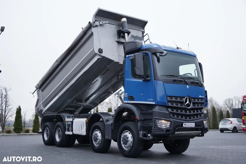 Mercedes-Benz ACTROS 4145 / 8X8 / ​​​​BASCULĂ SPATE / KH-KIPPER 6 M / AUTOMATĂ / EURO 6 - 6