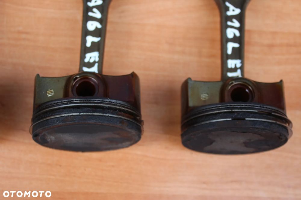 TŁOK TŁOKI KORBOWODY OPEL INSIGNIA A ASTRA J MERIVA A CORSA D 1.6 TURBO A16LET - 2