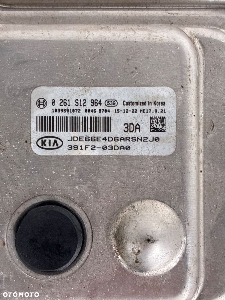 Kia 1.4 16V KOMPUTER  STEROWNIK  SILNIKA ME17921-0002 391F2-03DA0 - 5