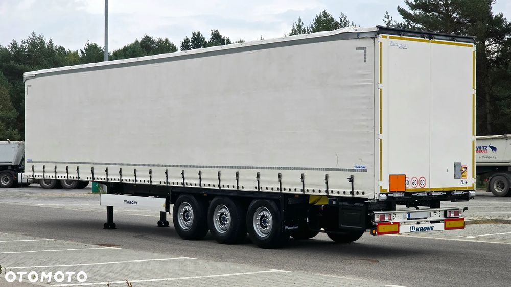 Krone KRONE SD❗️❗️ PROFI LINER / FIRANKA STANDARD / OŚ PODNOSZONA / ZERO KOROZJI / OSIE KRONE / ORYGINALNE WZMACNIANE PLANDEKI / CERTYFIKAT XL CODE / HAMULCE TARCZOWE / MULTILOCK / JAK NOWA ❗️❗️ - 2