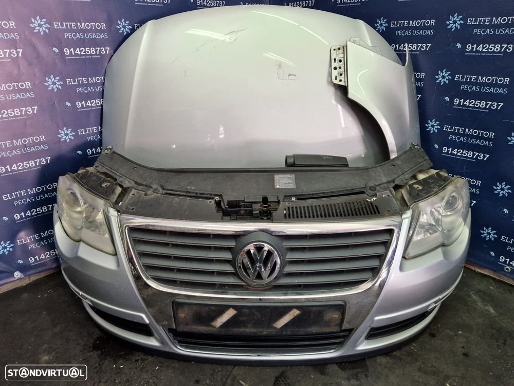 Frente completa usada VW PASSAT B6 VOLKSWAGEN 2.0 TDI capot parachoques oticas guardalamas - 3