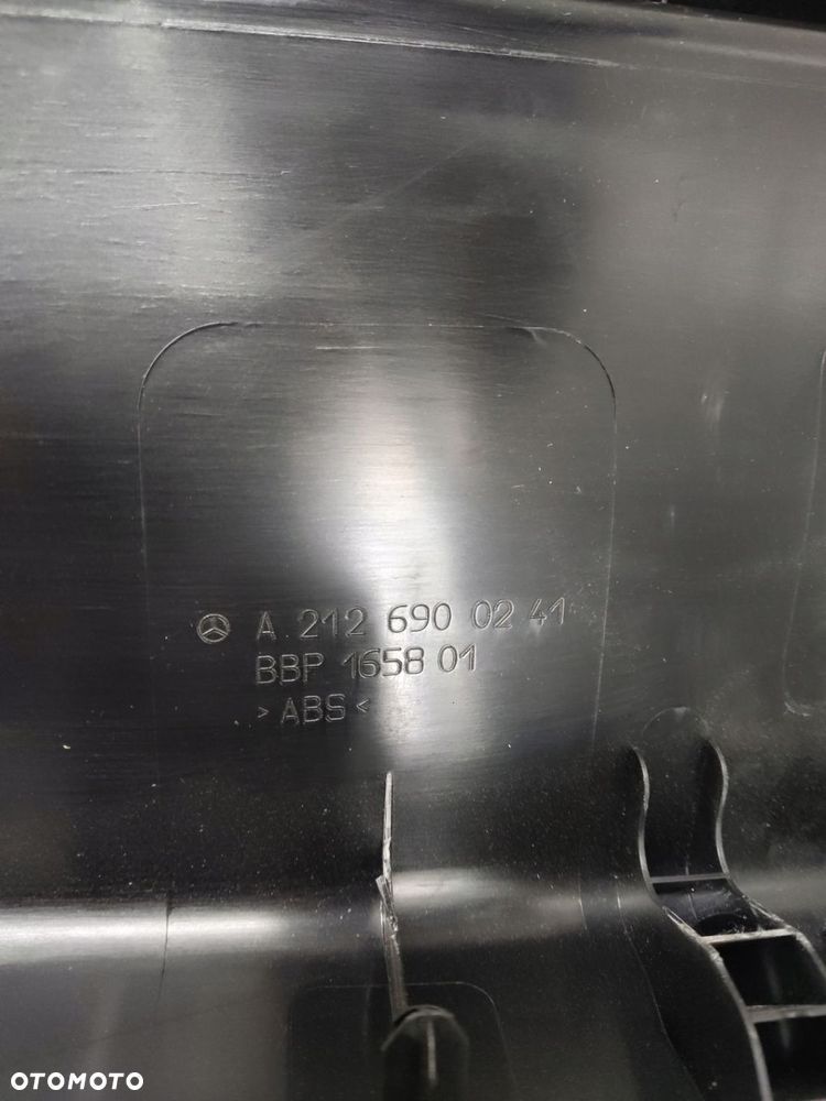 MERCEDES E KLASA W212 OSŁONA NAKŁADKA BAGAŻNIKA A2126900241 - 7