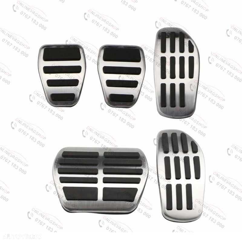 Set pedale inox Renault Clio,Captur,Arkana,Kadjar,Koleos,Dacia Duster - 3