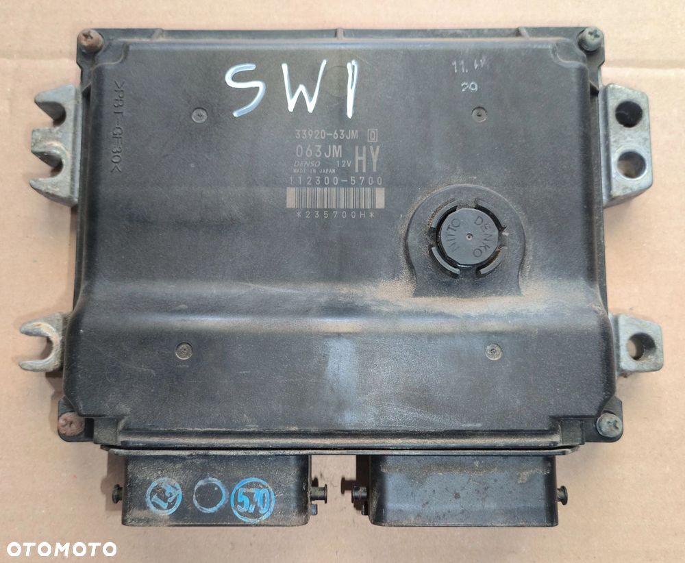 Swift IV MK6 komputer silnika 1,3 benzyna 04-10r Suzuki - 1