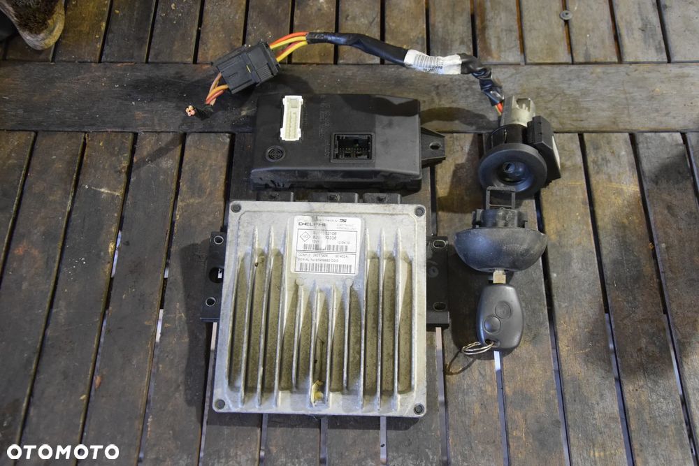 Zestaw startowy Dacia Logan I 08-12 1.5 dci 8201002106 8201083336 Sterownik silnika - 1