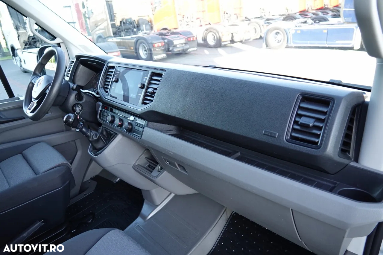 Volkswagen CRAFTER / CREW / TABLĂ / 2020 / Full option / CAROSERIE SCULE / IMPORTAT / CONTRACT POST-SERVICE - 31