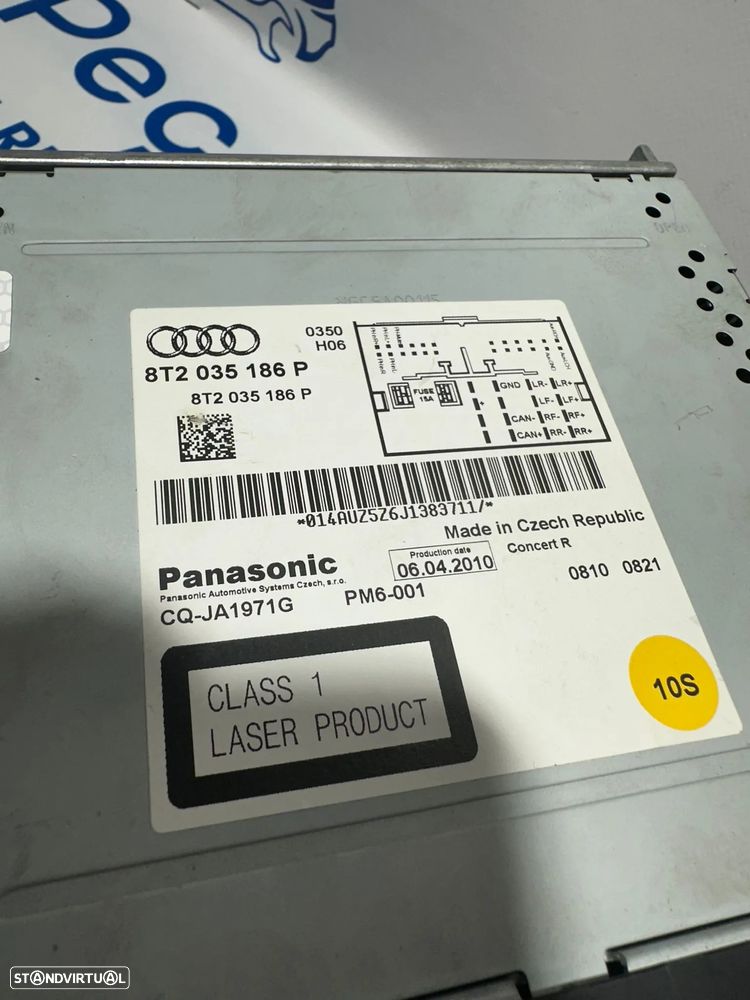 .Radio Concert Original Audi A4 B8 A5 8T - 8