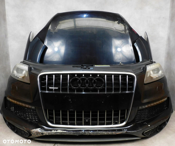 AUDI Q7 4L LIFT S LINE KOMPLETNY PRZÓD ZDERZAK MASKA XENON PAS