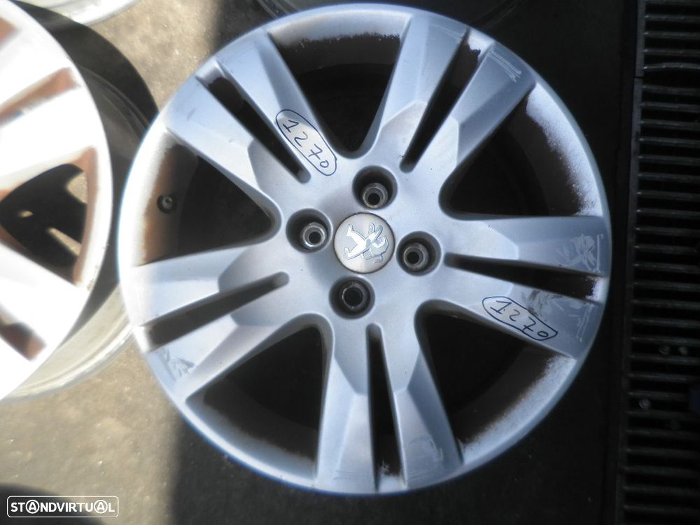 Jogo De Jantes Jgjant1270 PEUGEOT 5008 2015 1.6HDI 115CV 5P CINZA ET 29 7X17 4X108 64.7MM - 4