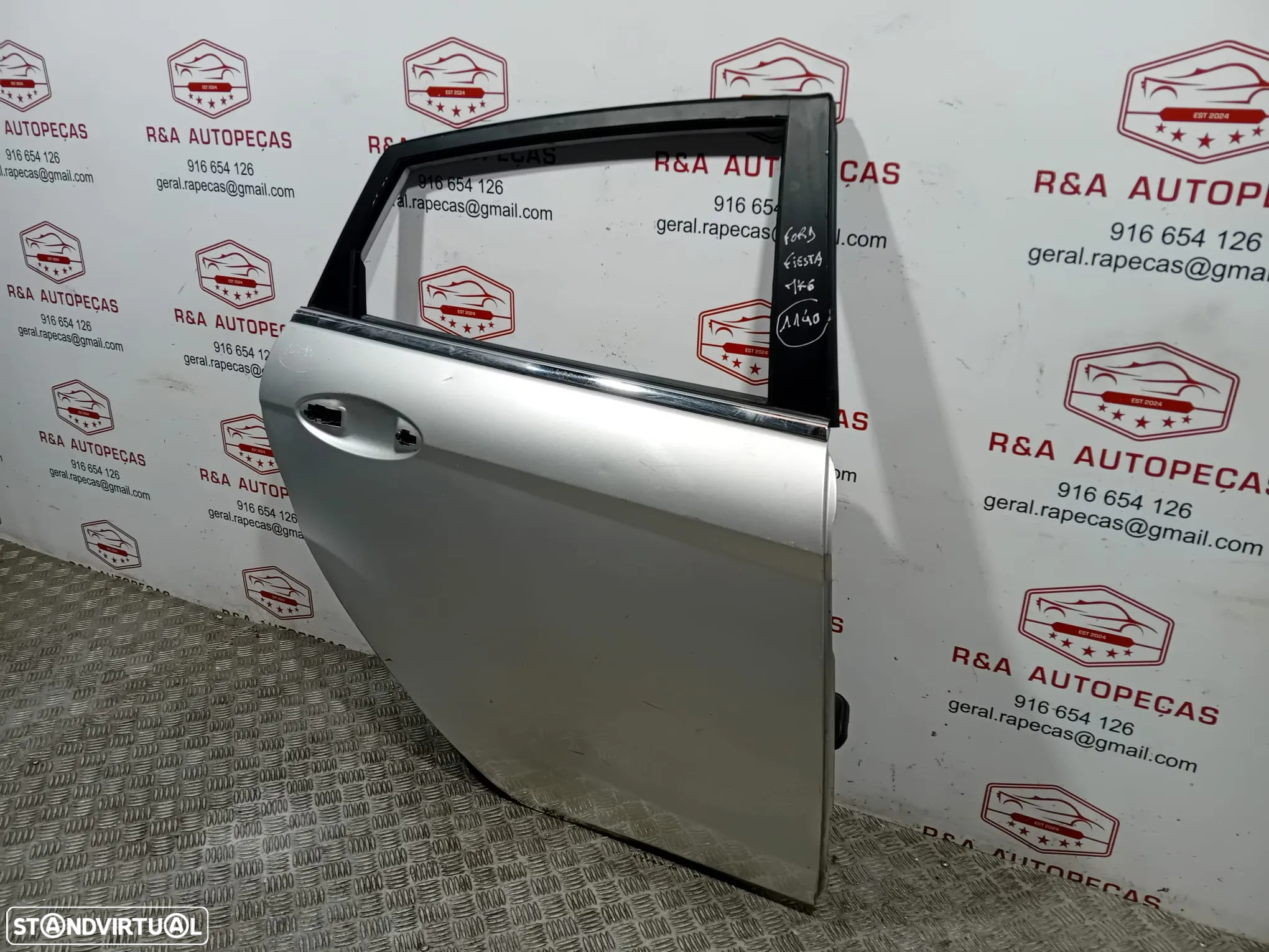 Porta Trás Traseira Direita Ford Fiesta MK6 VI Original - 2