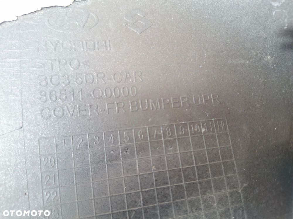 HYUNDAI i20 III 20- 21-23 ZDERZAK PRZÓD PRZEDNI ORYG. 86511-Q0000 WYSYŁKA KRAJ-EUROPA - 14