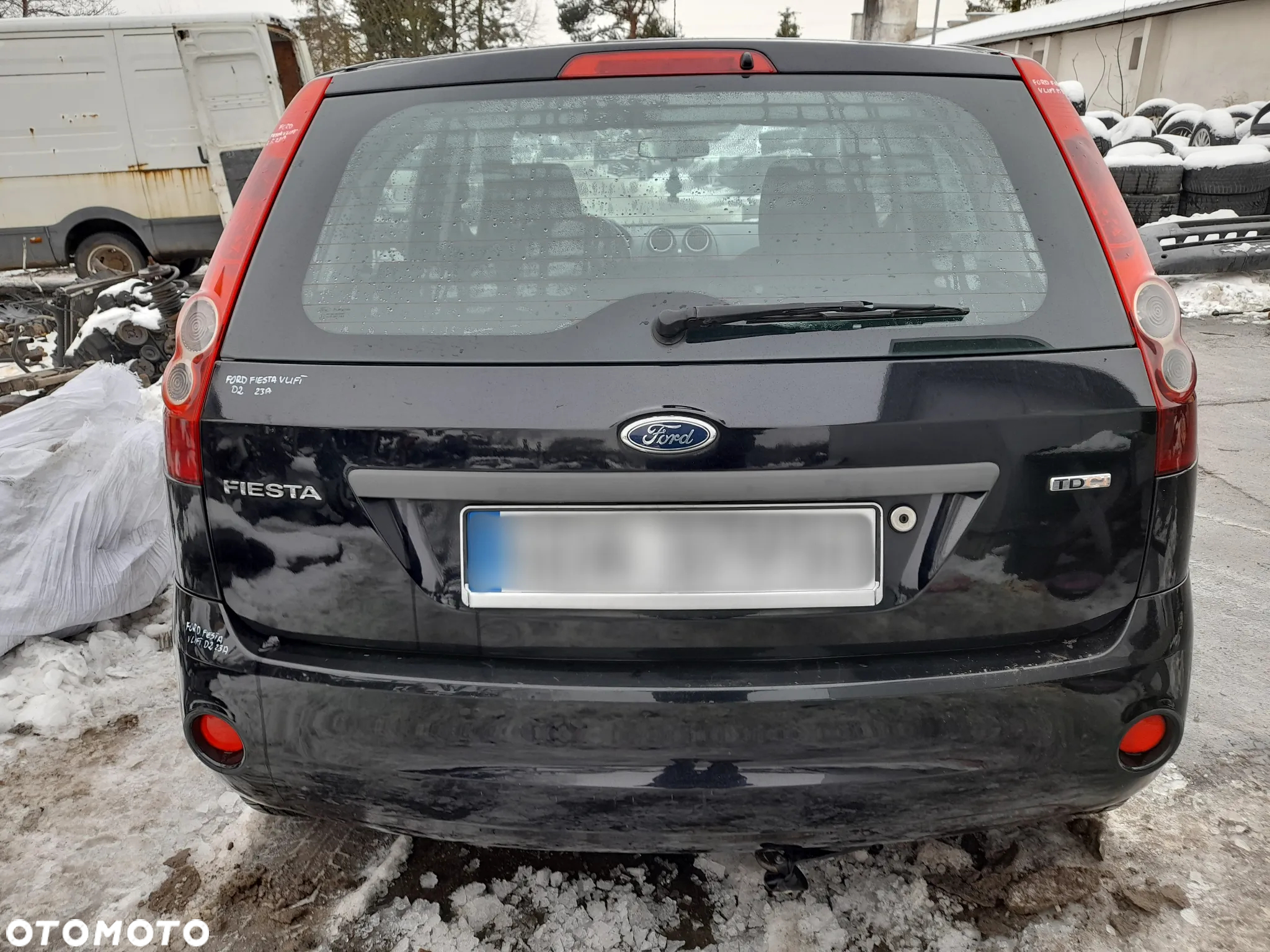 FORD FIESTA MK5 LIFT DRZWI PRAWY TYŁ PRAWE TYLNE D2 - 19
