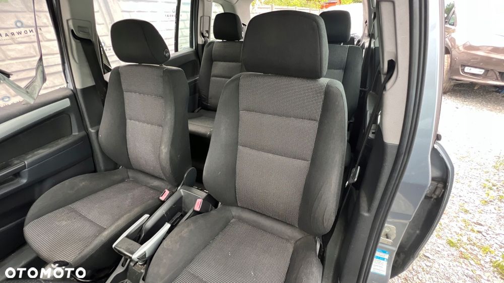 FOTELE 3 RZĘDY TRZECI RZĄD 7 OSÓB SIEDZENIA OPEL ZAFIRA B - 1