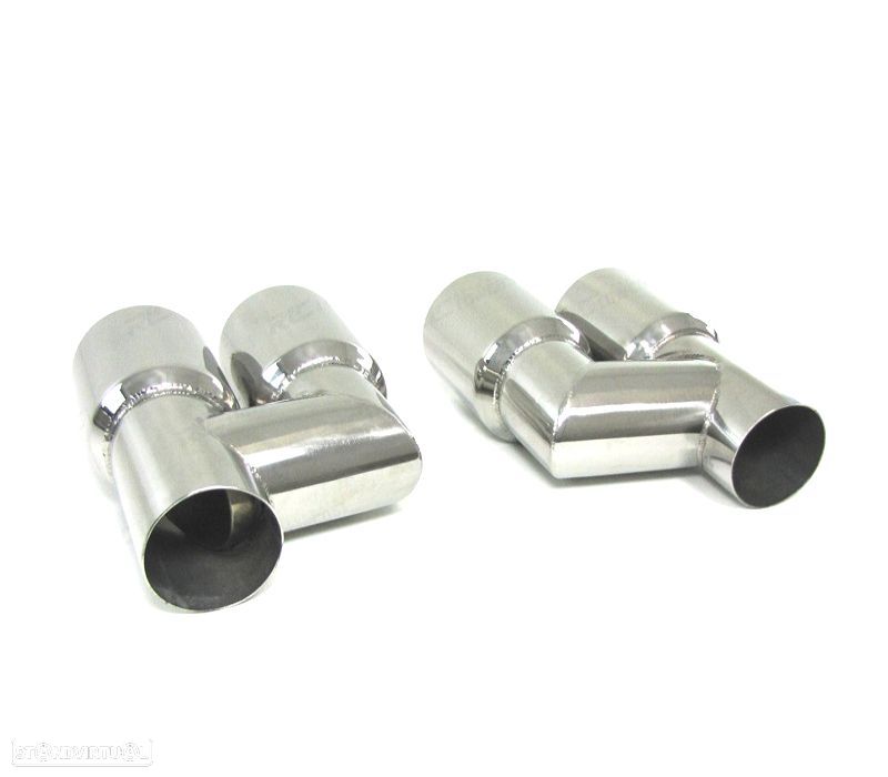 PONTEIRAS DE ESCAPE DUPLAS AUDI A4 B8 07-15 - 2