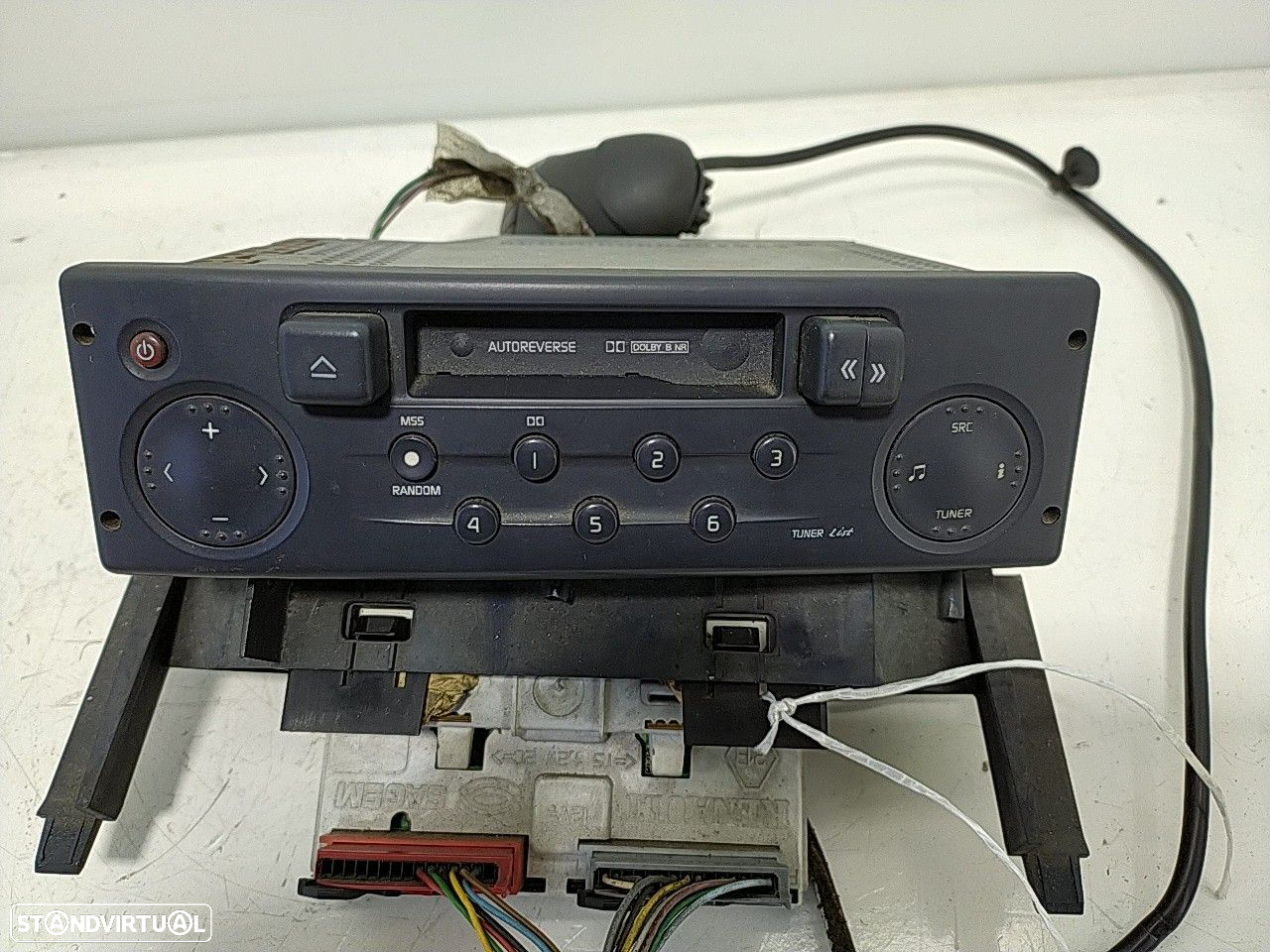 Auto Radio Cassete Renault Clio Ii Caixa (Sb0/1/2_) - 4