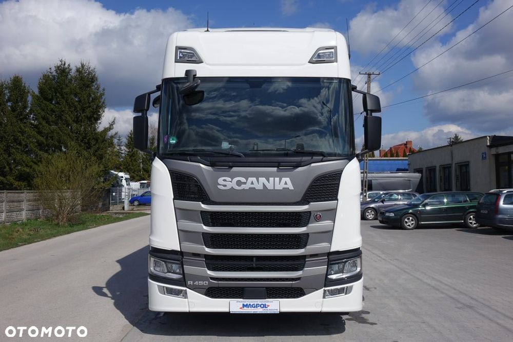 Scania R450 B6x2*4LA/ TANDEM / ZESTAW PRZESTRZENNY 120m3 / PRZEJAZDOWY / FIRANKA / E6 / AUTOMAT / RETARDER / OŚ PODNOSZONA SKRĘTNA - 2