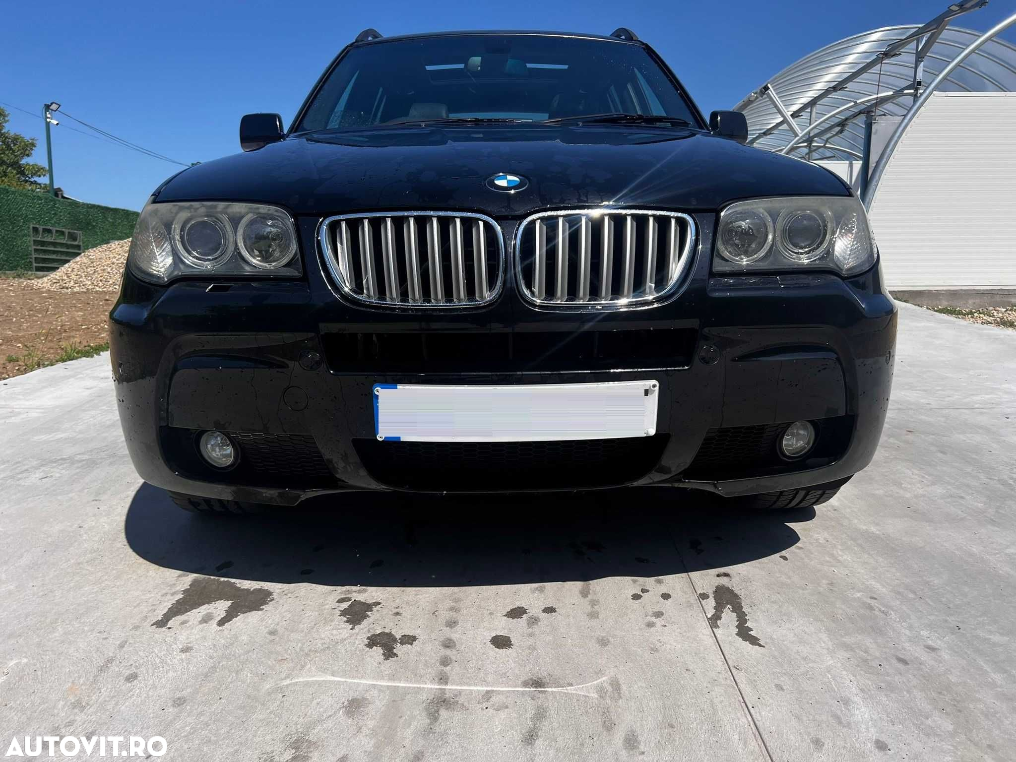 Usa usi aripa capota bara haion BMW X3 E83 Black Sapphire Metallic 475 - 2