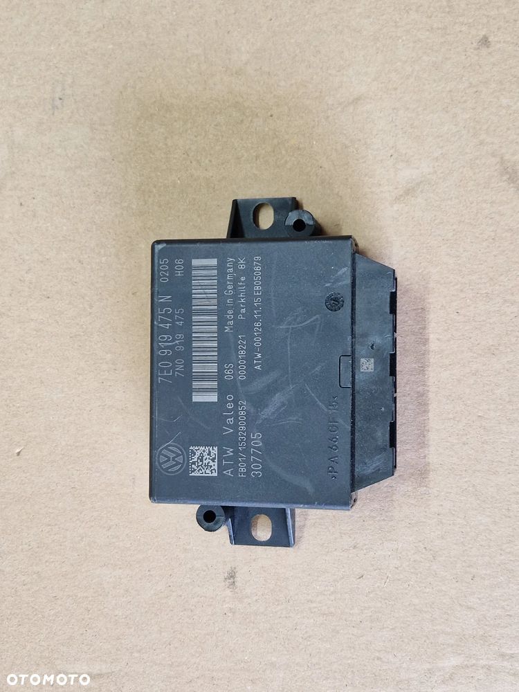 STEROWNIK MODUŁ PARKOWANIA PDC VW T6 7E0919475N - 2