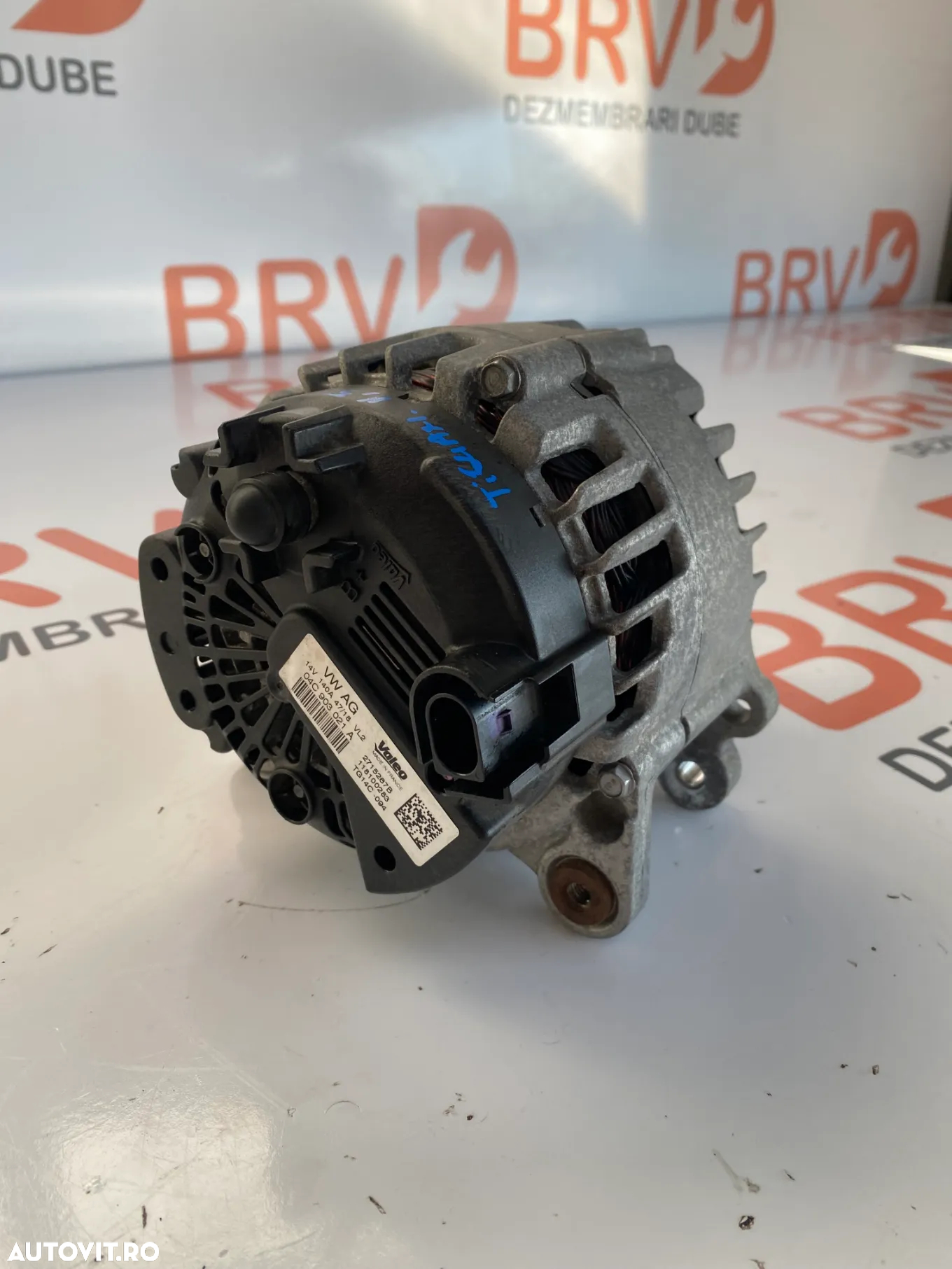 Alternator cod motor DAD / DPB (MK8) Vw tiguan / vw Golf 8 / Audi A3 / Skoda / Seat 1.5 tfsi motorizare - 3