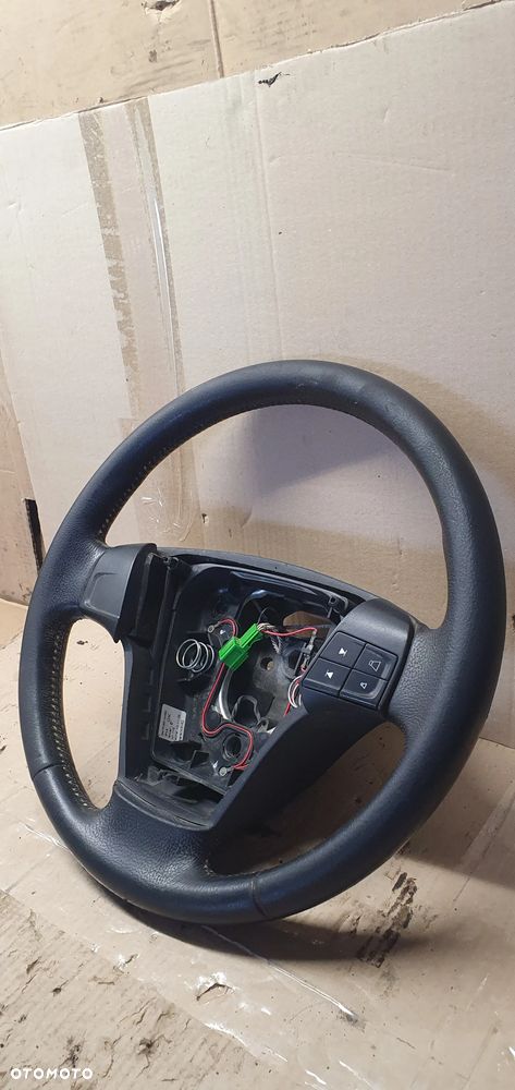 Kierownica multifunkcyjna multifunkcja skórzana skóra Volvo V50 30764354 - 2
