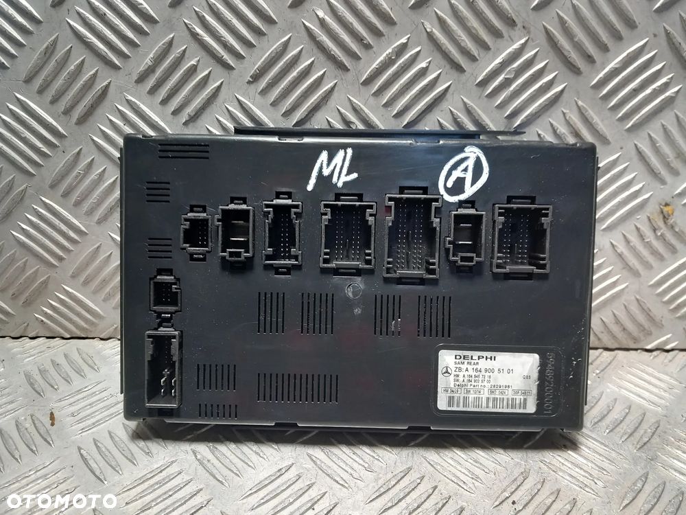 MERCEDES ML W164 MODUŁ STEROWNIK SAM KOMFORTU A1649005101 - 1