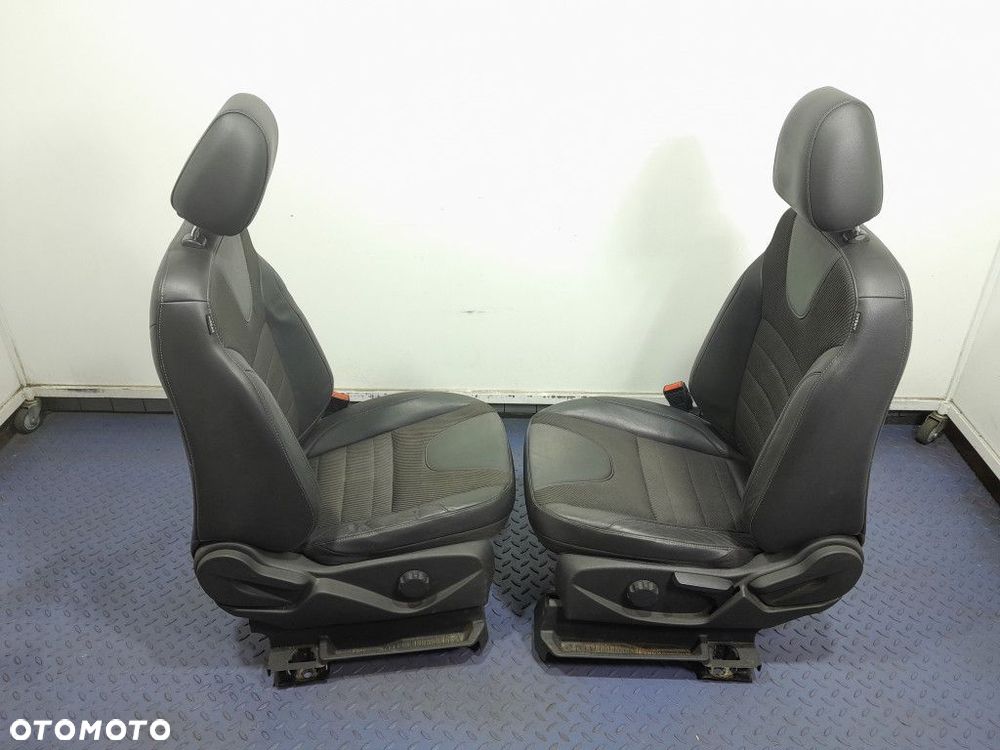 FORD KUGA MK2 FOTELE KANAPA KOMPLET PÓŁ SKÓRA EU - 12