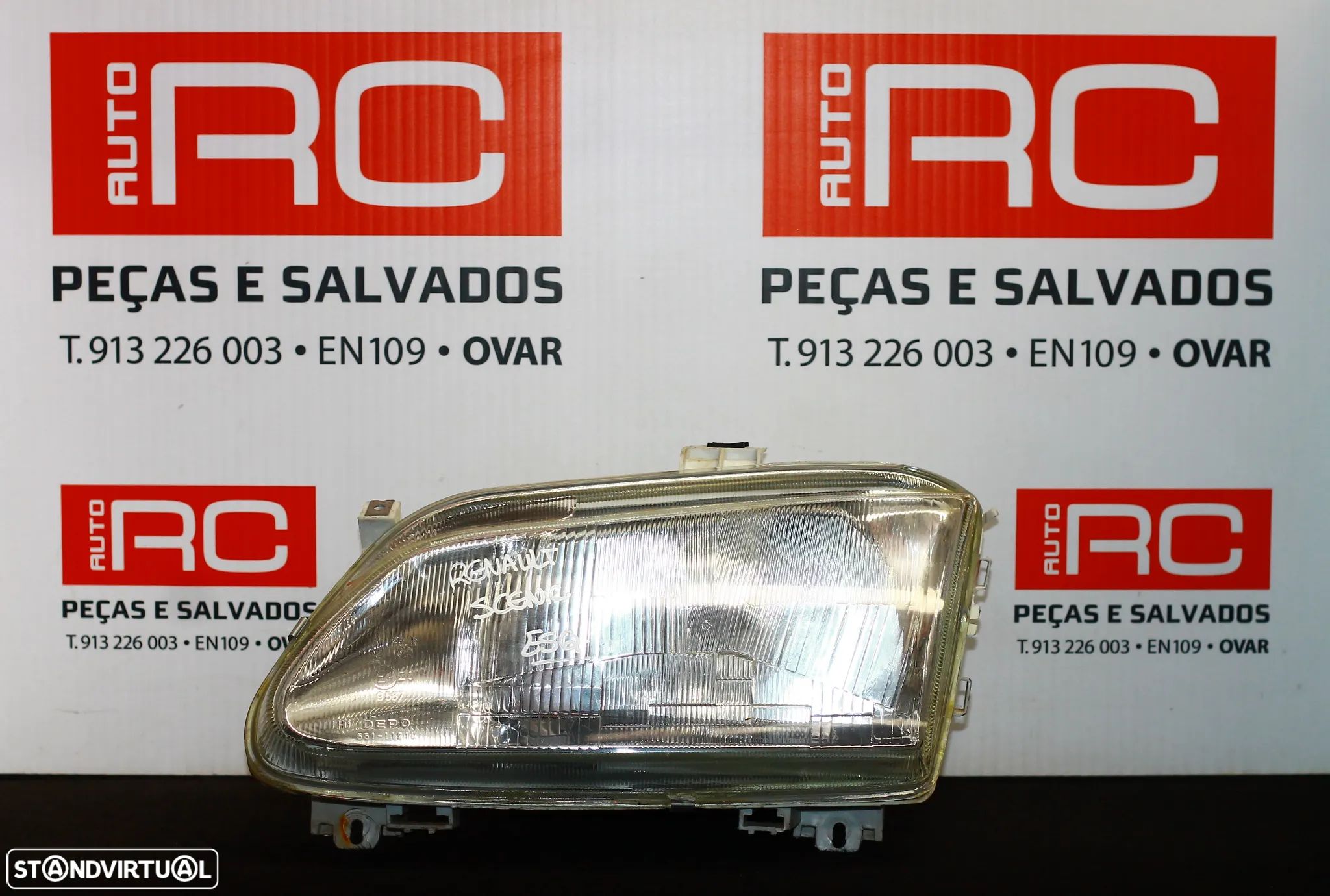 FAROL ESQUERDO RENAULT SCENIC - 1
