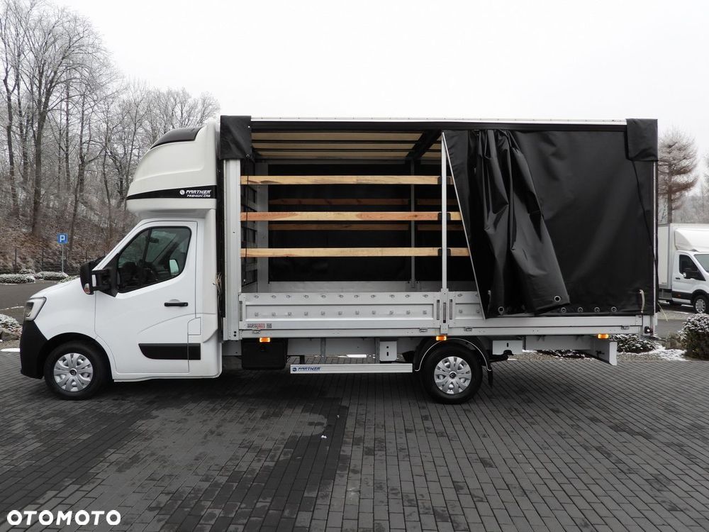 Renault MASTER PLANDEKA 10 PALET TEMPOMAT LEDY PNEUMATYKA KLIMATYZACJA  165KM - 9