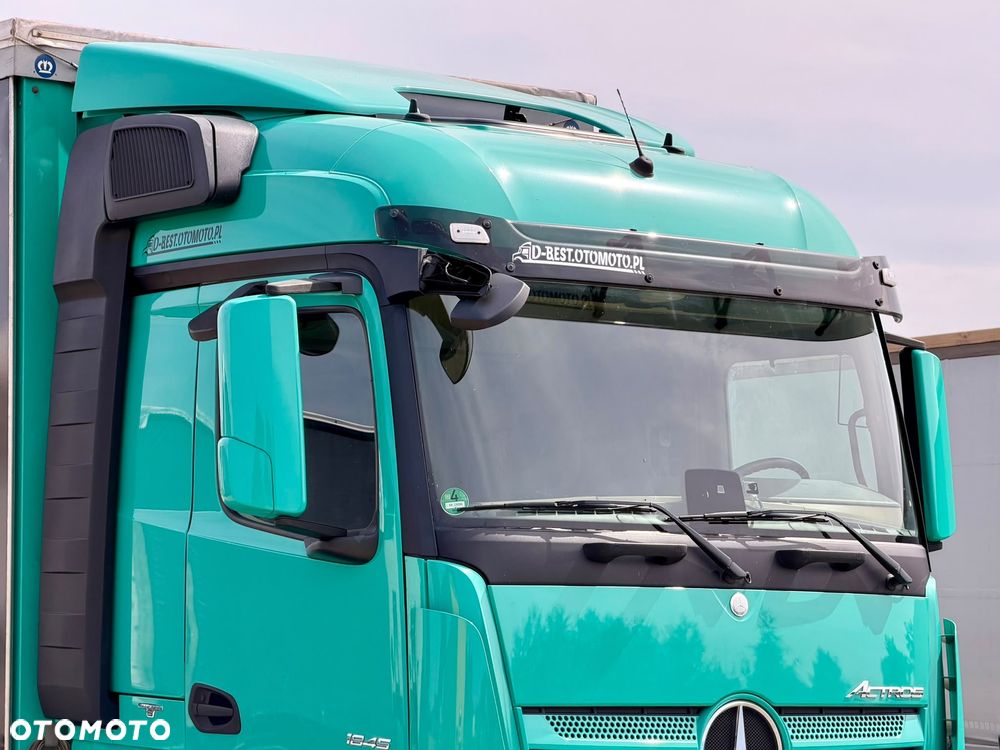 Mercedes-Benz ACTROS 1845 / FIRANKA / WINDA / 18 EUROPALET / ALUSY / 8 000 KG ŁADOWNOŚCI / 2018 ROK / SPROWADZONY / AUTOMAT / SYPIALKA / EURO 6 - 9