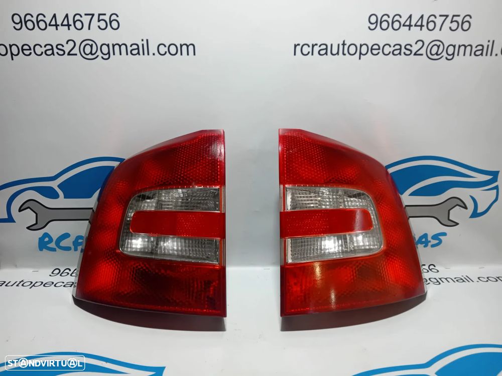 Farolim Esquerdo Direito Traseiro Original Skoda Octavia MK2 - 1