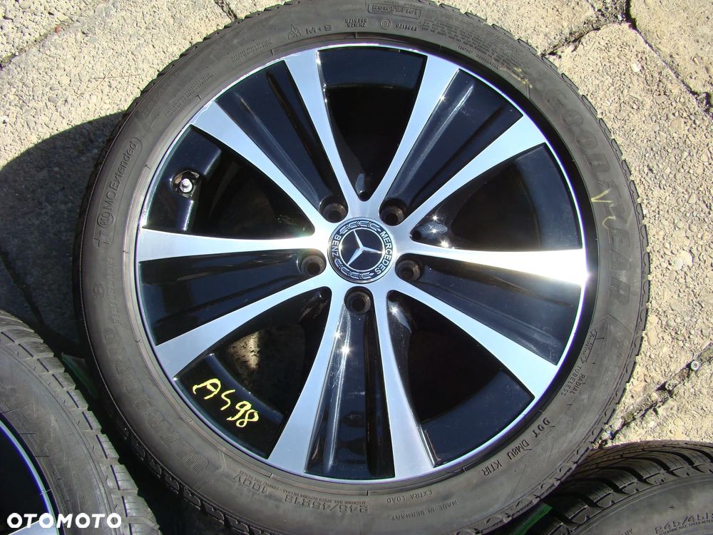 a498 5x112 Mercedes W213 S213 C238 A238 8jx18 245/45 opony zima Vito V-klasa W447 - 4