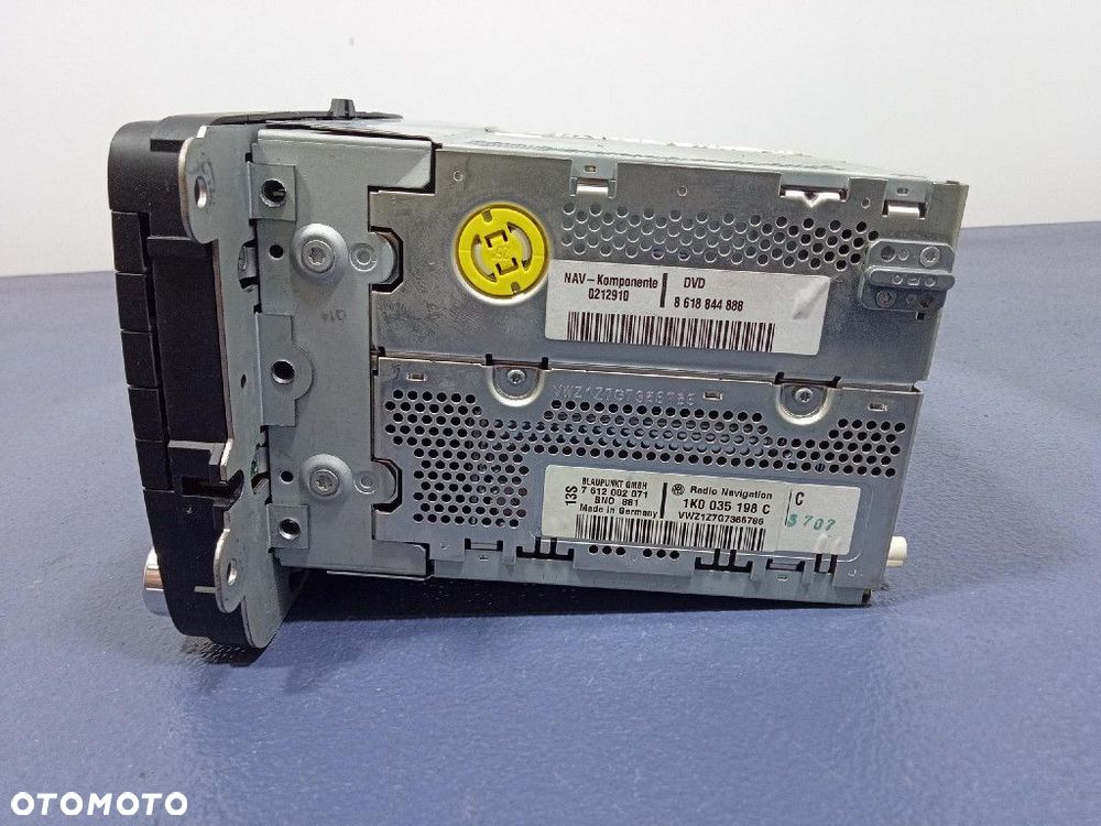 VW PASSAT B6 GOLF V RADIO NAWIGACJA OEM 1K0035198C - 7
