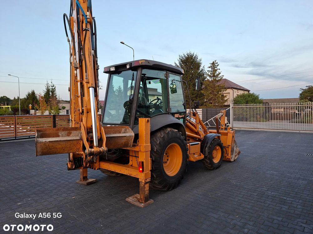 Case 590 SR / Koparko Ładowarka / - 7