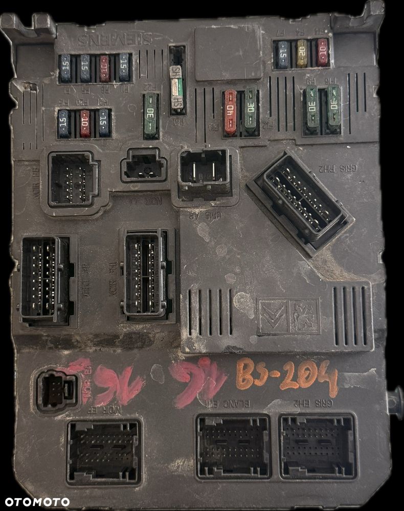 Skrzynka Bezpieczników / BSM PEUGEOT CITROEN 206 1.6 - 1