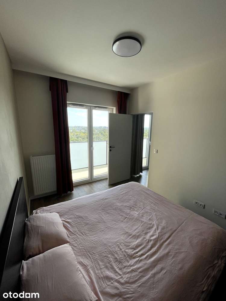 Wynajem, Warszawa, Wola, 43,5 m2, 2 pokoje, balkon, miejsce garażowe.