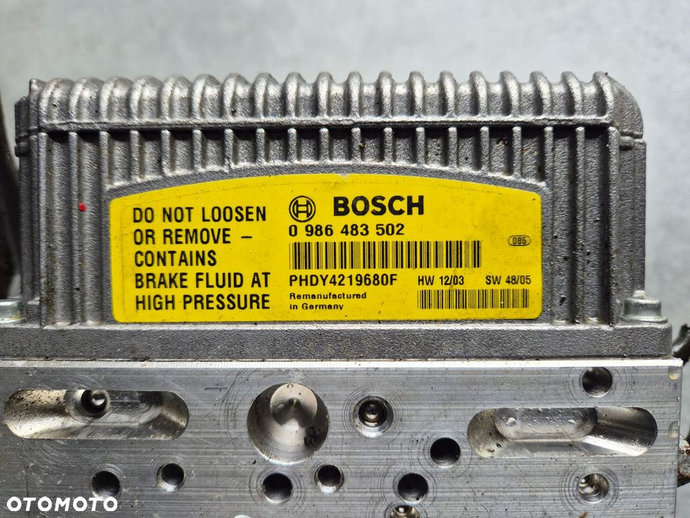 pompa abs mercedes sl r230 0986483502 - 3