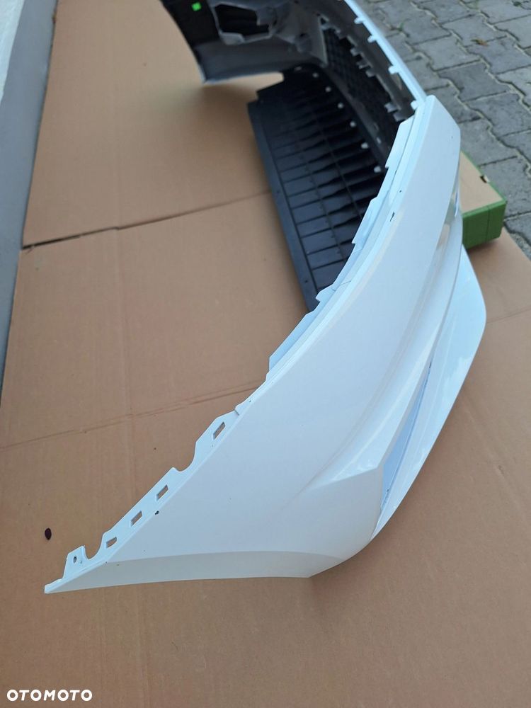 SKODA FABIA IV 21- 6VA KOLOR: LB9A CANDY WEISS ZDERZAK PRZÓD PRZEDNI+PŁYTA DOLNA+KRATKI 6VA807221 WYSYŁKA 24H - 8